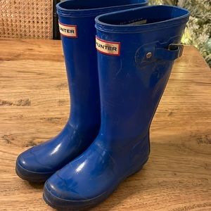 Hunter boots size 2b/3g